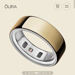 Oura Gold Smart Ring Gen 4